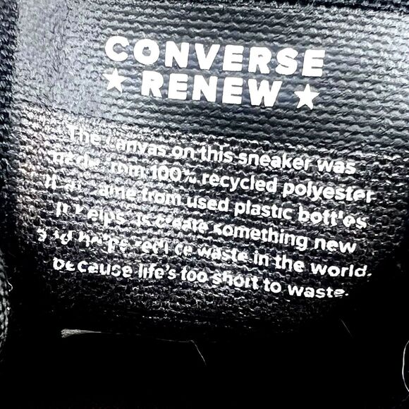 Converse Shoes Women’s Size 8 All Star Chuck Taylor 560250C Lift Black - Picture 6 of 8